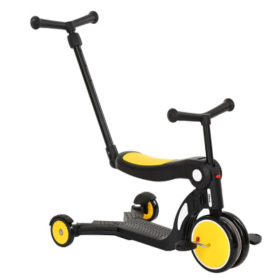 Трёхколёсный самокат Pituso HD-200B-Yellow жёлтый 01